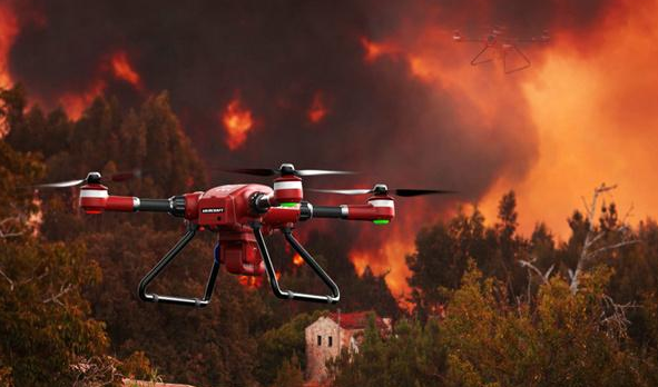 无人机在消防灭火救援中有哪些用处?(图1) 无人机在消防灭火救援中有哪些用处?(图1)